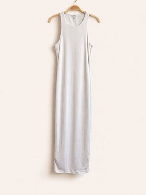 Good American White Midi Dress